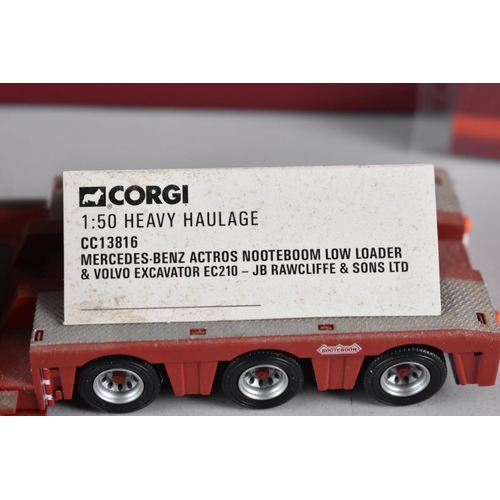 322 - Two Boxed Limited Edition Corgi Mercedes Lorries