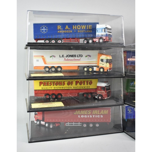 329 - A Collection of Eleven Diecast Lorries to Include Ten Oxford Haulage Company Limited Edition and One... 