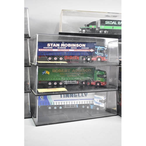 329 - A Collection of Eleven Diecast Lorries to Include Ten Oxford Haulage Company Limited Edition and One... 