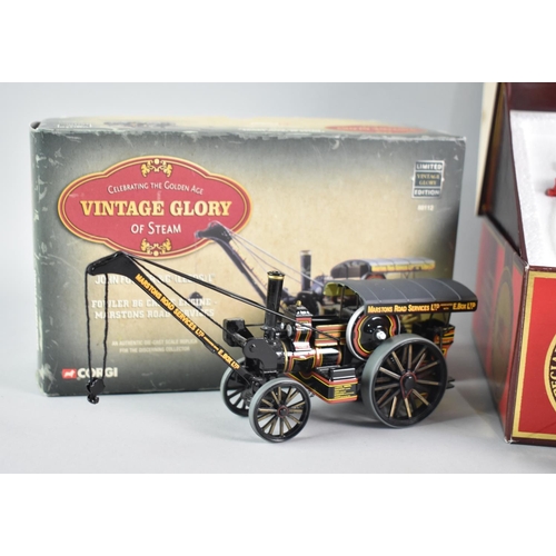 333 - A Boxed Matchbox Models of Yesteryear 1929 Scammell with Locomotive, a Boxed Passenger Coach and Hor... 