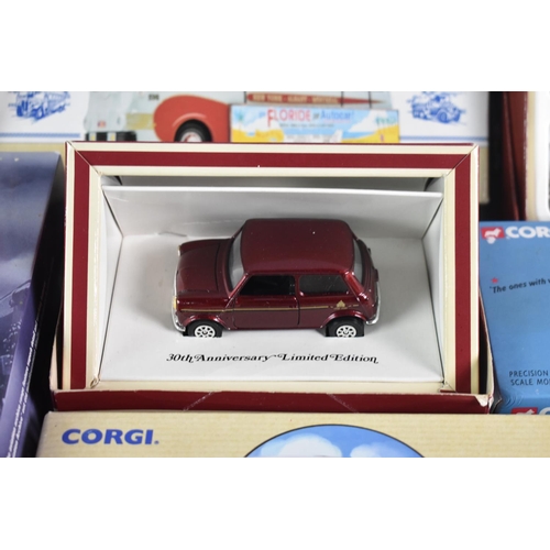 337 - A Collection of Eight Boxed Corgi and Other Diecast Vehicles to include James Bond Aston Martin, Ral... 