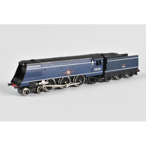 342 - A Collection of Three Unboxed N Gauge Locomotives and Tenders, British Railways and LMS, To Include ... 