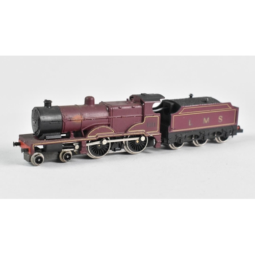 342 - A Collection of Three Unboxed N Gauge Locomotives and Tenders, British Railways and LMS, To Include ... 