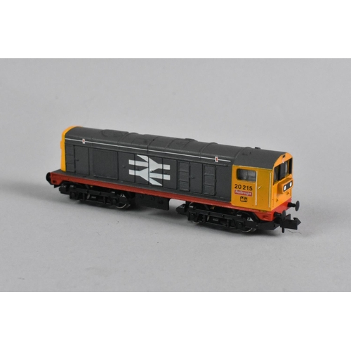 344 - A Collection of Four Unboxed N Gauge Locomotives, To Include Graham Farish BR Class 20, 52 'Western'... 