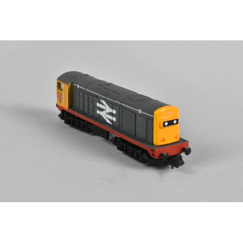 344 - A Collection of Four Unboxed N Gauge Locomotives, To Include Graham Farish BR Class 20, 52 'Western'... 