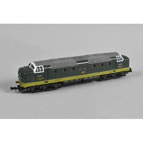 344 - A Collection of Four Unboxed N Gauge Locomotives, To Include Graham Farish BR Class 20, 52 'Western'... 