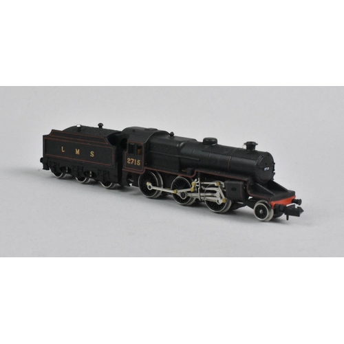 346 - Three Unboxed N Gauge Locomotives with Two Tenders LMS and British Railways, To Include Graham Faris... 