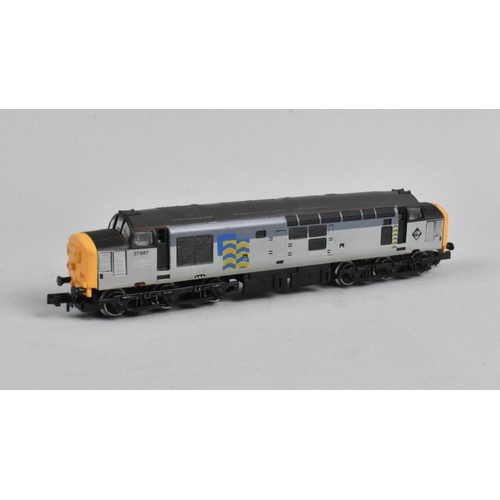 347 - A Collection of Four Unboxed N Gauge Locomotives, To Include Graham Farish BR Class 47 'Isambard Kin... 