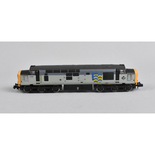 347 - A Collection of Four Unboxed N Gauge Locomotives, To Include Graham Farish BR Class 47 'Isambard Kin... 