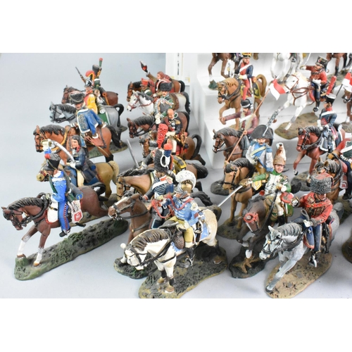 367 - A Large Collection of Unboxed Del Prado Cavalry Figures to Include Cavalry of The Napoleonic Wars In... 