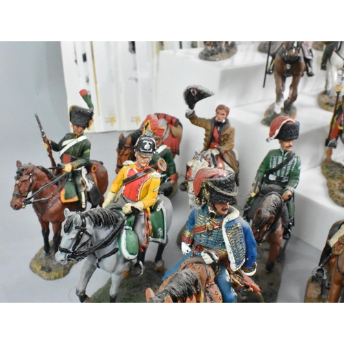 367 - A Large Collection of Unboxed Del Prado Cavalry Figures to Include Cavalry of The Napoleonic Wars In... 