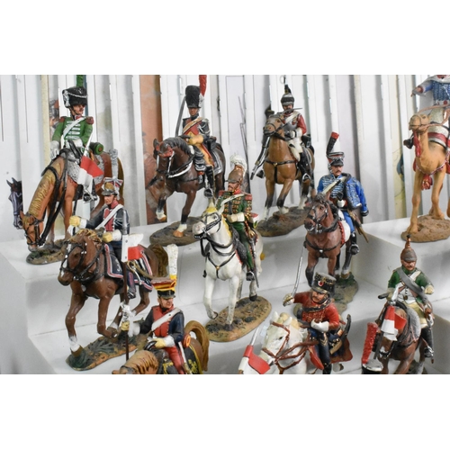 367 - A Large Collection of Unboxed Del Prado Cavalry Figures to Include Cavalry of The Napoleonic Wars In... 