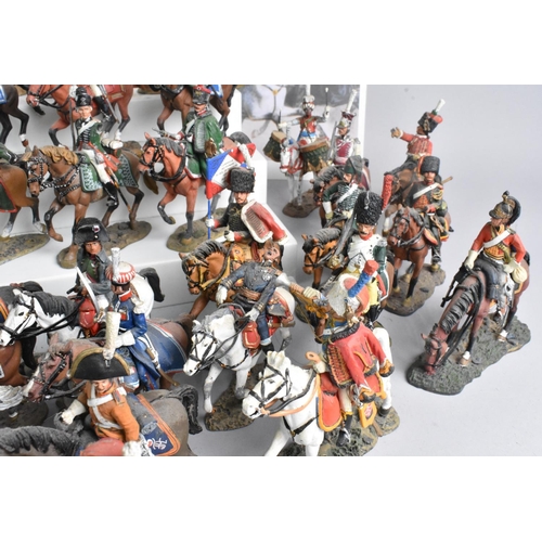 367 - A Large Collection of Unboxed Del Prado Cavalry Figures to Include Cavalry of The Napoleonic Wars In... 