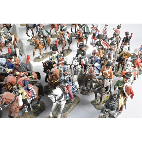 367 - A Large Collection of Unboxed Del Prado Cavalry Figures to Include Cavalry of The Napoleonic Wars In... 