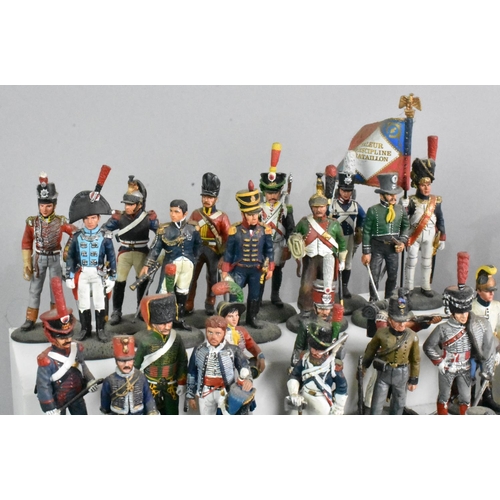 368 - A Collection of Del Prado Napoleonic Soldier Figures, Canons Etc