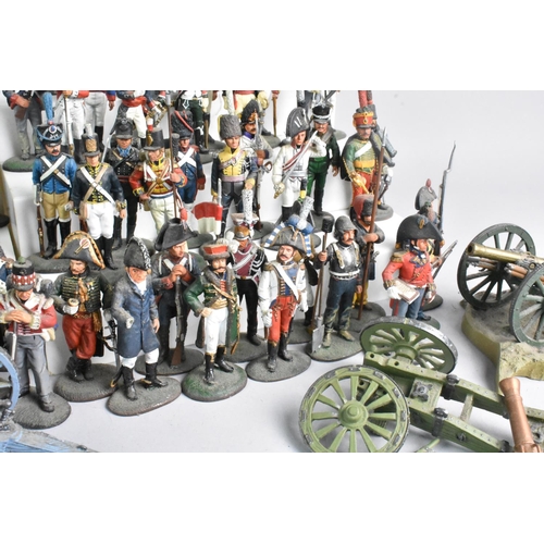 368 - A Collection of Del Prado Napoleonic Soldier Figures, Canons Etc