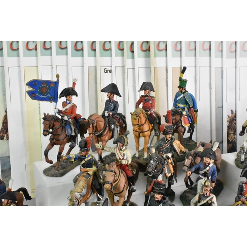 369 - A Large Collection of Del Prado Cavalry Figures together with  Thirty Five Pamphlets by Osprey Publi... 