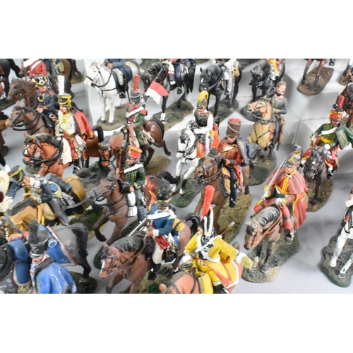 369 - A Large Collection of Del Prado Cavalry Figures together with  Thirty Five Pamphlets by Osprey Publi... 