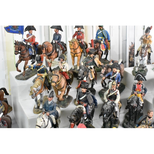 369 - A Large Collection of Del Prado Cavalry Figures together with  Thirty Five Pamphlets by Osprey Publi... 