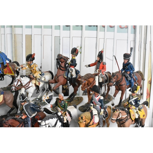 369 - A Large Collection of Del Prado Cavalry Figures together with  Thirty Five Pamphlets by Osprey Publi... 