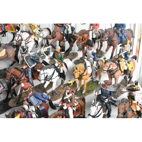 369 - A Large Collection of Del Prado Cavalry Figures together with  Thirty Five Pamphlets by Osprey Publi... 