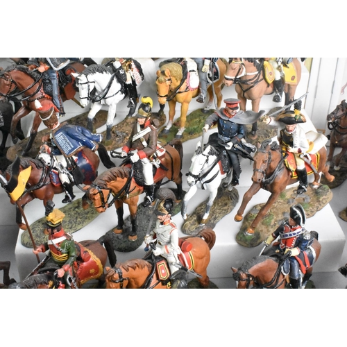 369 - A Large Collection of Del Prado Cavalry Figures together with  Thirty Five Pamphlets by Osprey Publi... 