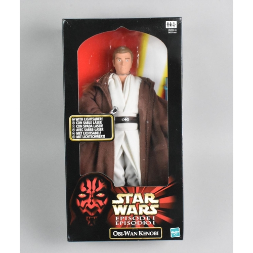 370 - A Boxed Star Wars Episode I Figure, Darth Maul, Together with Five Boxed Hasbro Figures, Battle Droi... 