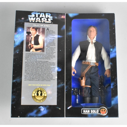 371 - Three Boxed Kenner Star Wars Collectors Series Figures, Han Solo and Luke Skywalker (x2), Together w... 