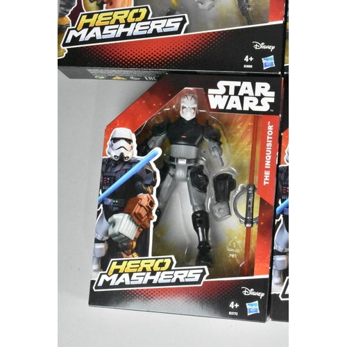 373 - Ten Boxed Disney Hasbro Star Wars Hero Mashers