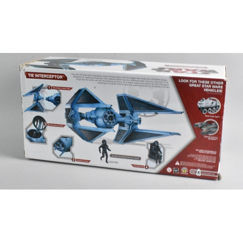 376 - Two Boxed Star Wars 'The Power of The Force' Vehicles, 'X-Wing Fighter' and Imperial AT-AT Walker' T... 