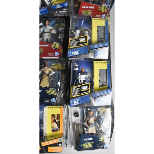 378 - A Collection of 31 Star Wars Figures in Original Blister Packs to Include Saga Legends, Clone Wars a... 