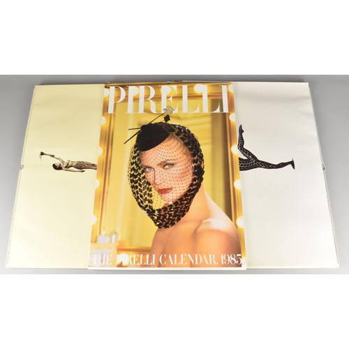 411 - A Collection of Nine Pirelli Calendars, 1985-1993