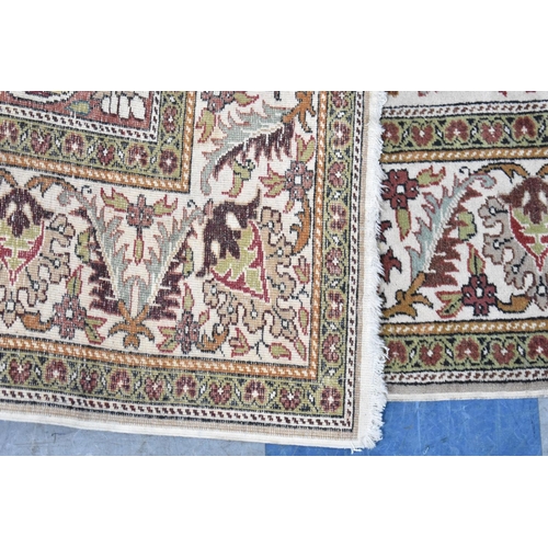 413 - A Vintage Hand Made Keysari Carpet, 315x202cms