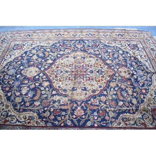 415 - A Persian Tabriz Carpet, C.1910, 390x286cms