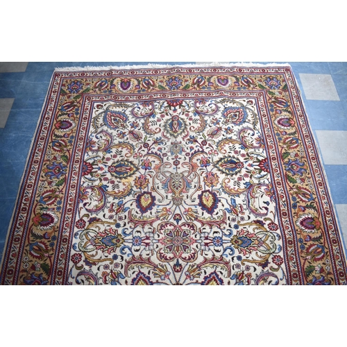 421 - A Persian Hand Made Tabriz Carpet, C1920, 301x212cms