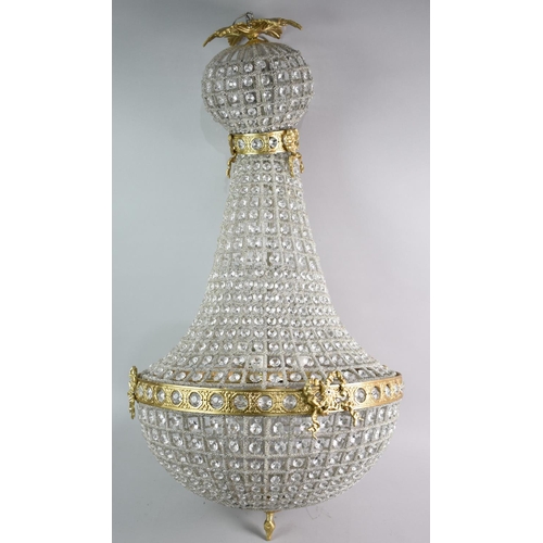 440 - A Reproduction French Style Ballroom Chandelier, 90cms High