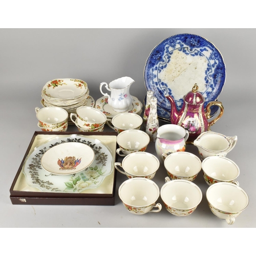 528 - A Collection of Various Ceramics to Comprise Tea Set, Plates etc