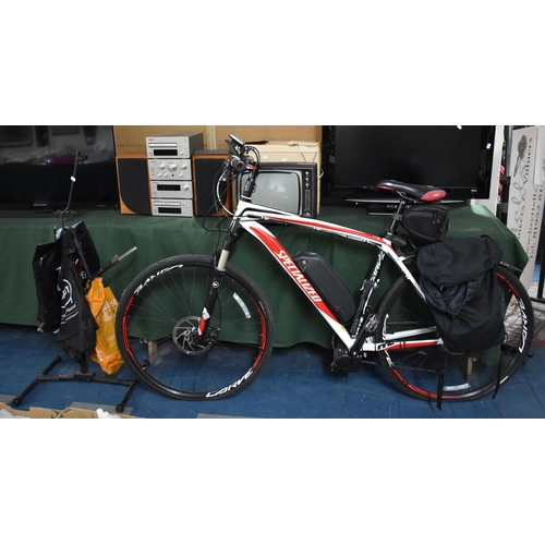 570 - A Specialized Electric Bike, with Accessories (Unchecked)