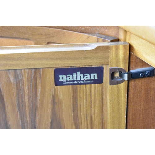 642 - A Mid Century Nathan Three Piece Teak Unit