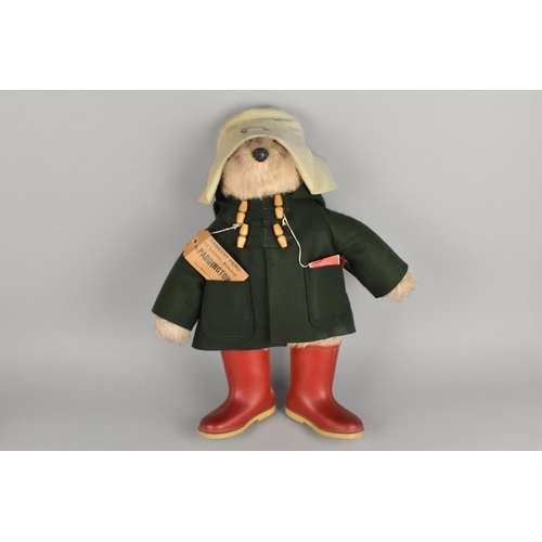 65 - A 1970s Gabrielle Design Paddington Bear with Gift Tag and Letter, 52cms High