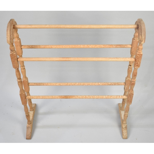 471 - A Reproduction Victorian Style Towel Rail, 64cms Wide