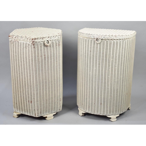 473 - Two Lloyd Loom Linen Baskets