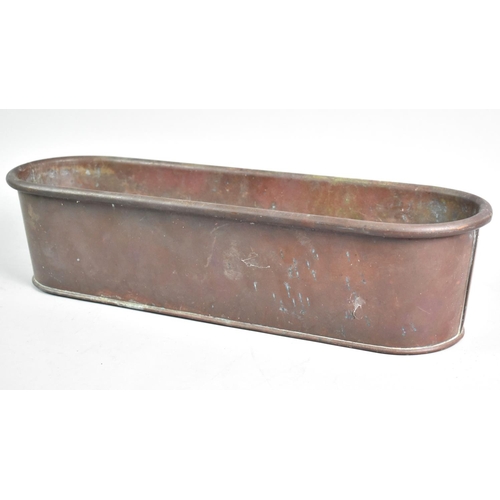 88 - A Vintage Haws Copper Planter, 49cms Wide