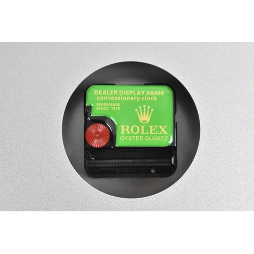 200 - A New and Unused Rolex Dealer Display Clock for Oyster Perpetual Superlative Chronograph, 34cms Diam... 