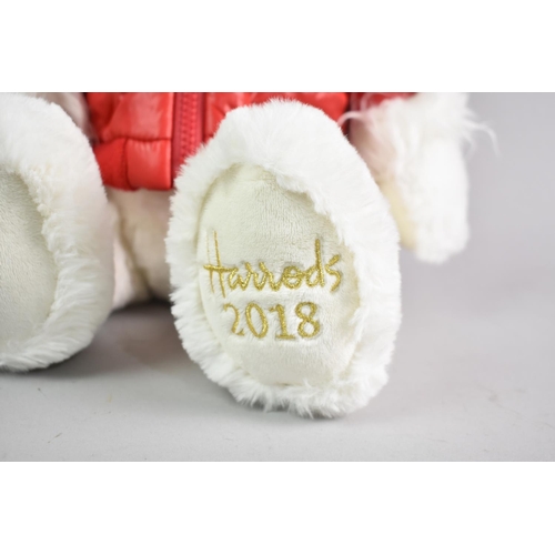 202 - A Harrods Teddy Bear, Oliver 2018 Christmas Bear