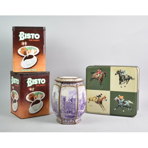 219 - A Collection of Various Vintage Tins to include Bisto, Ringtons Tea