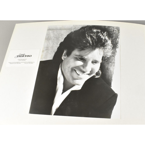 232 - Two Albums Containing Publicity Photographs for Various Bands and Artists, Some Signed