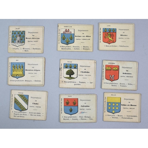 5 - A Collection of French 'Bon Points' Merit Cards for Primary School (C.1880-1885) by Auguste Boyer, D... 