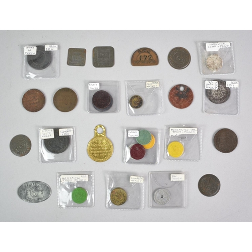 50 - A Collection of Various Tokens and Coins