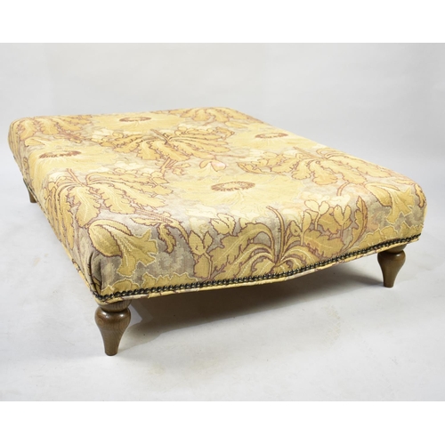 513 - A Large Rectangular Upholstered Footstool, 102x79cms